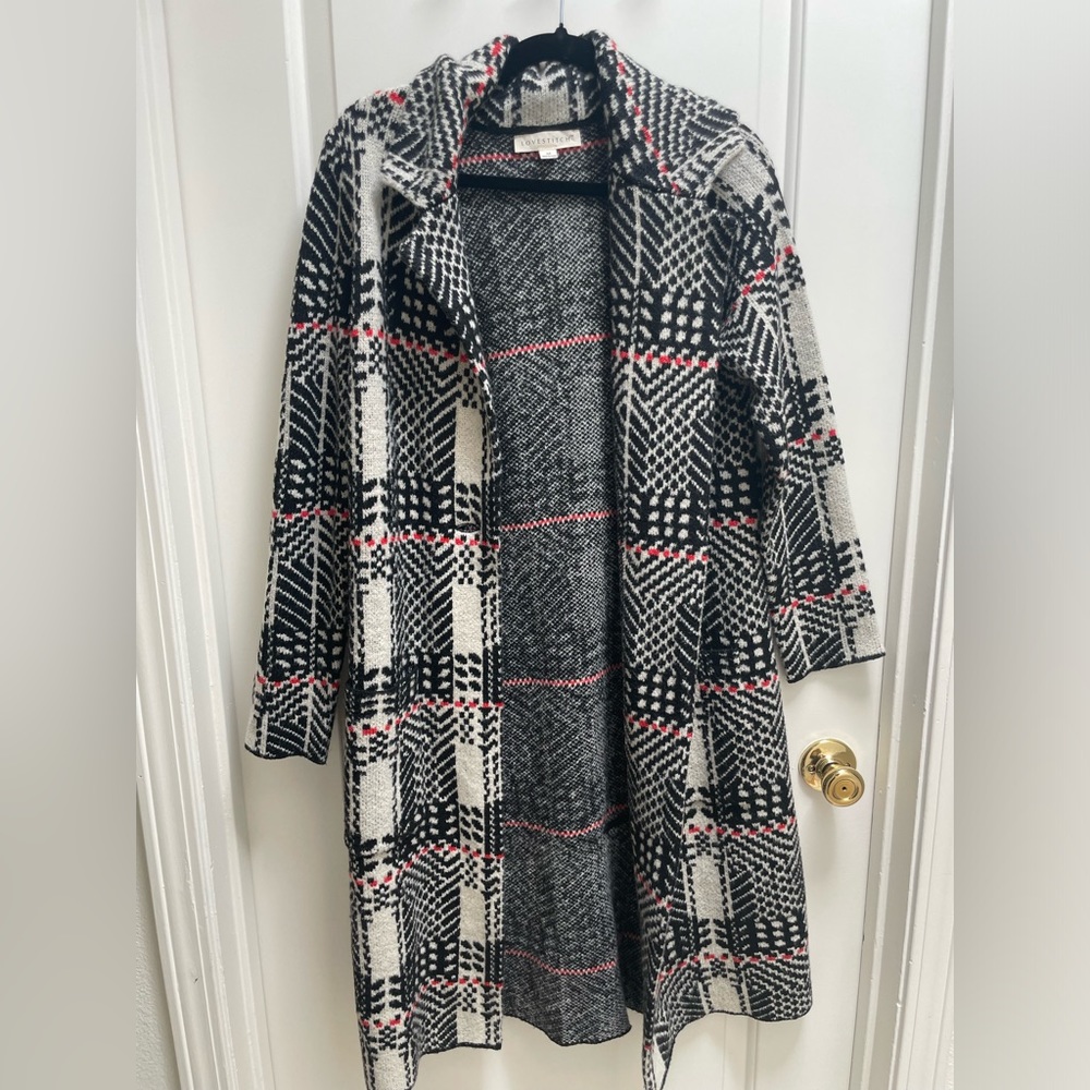 Love Stich Coatigan, Size Medium